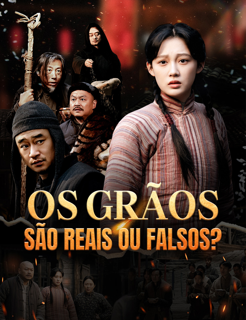 Os Grãos são Reais ou Falsos?