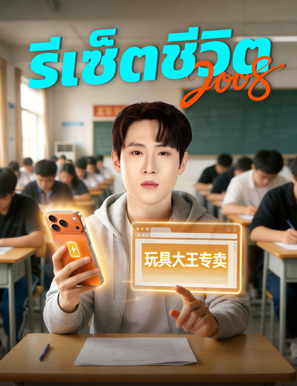 โปสเตอร์ รีเซ็ตชีวิต 2008