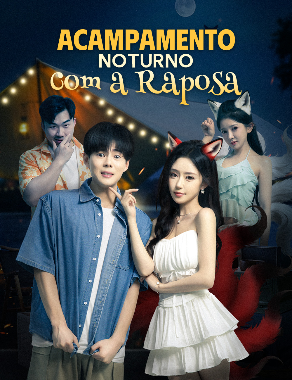 Acampamento Noturno com a Raposa