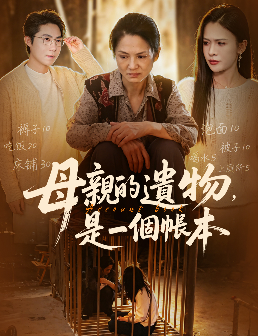 母親的遺物，是一個帳本