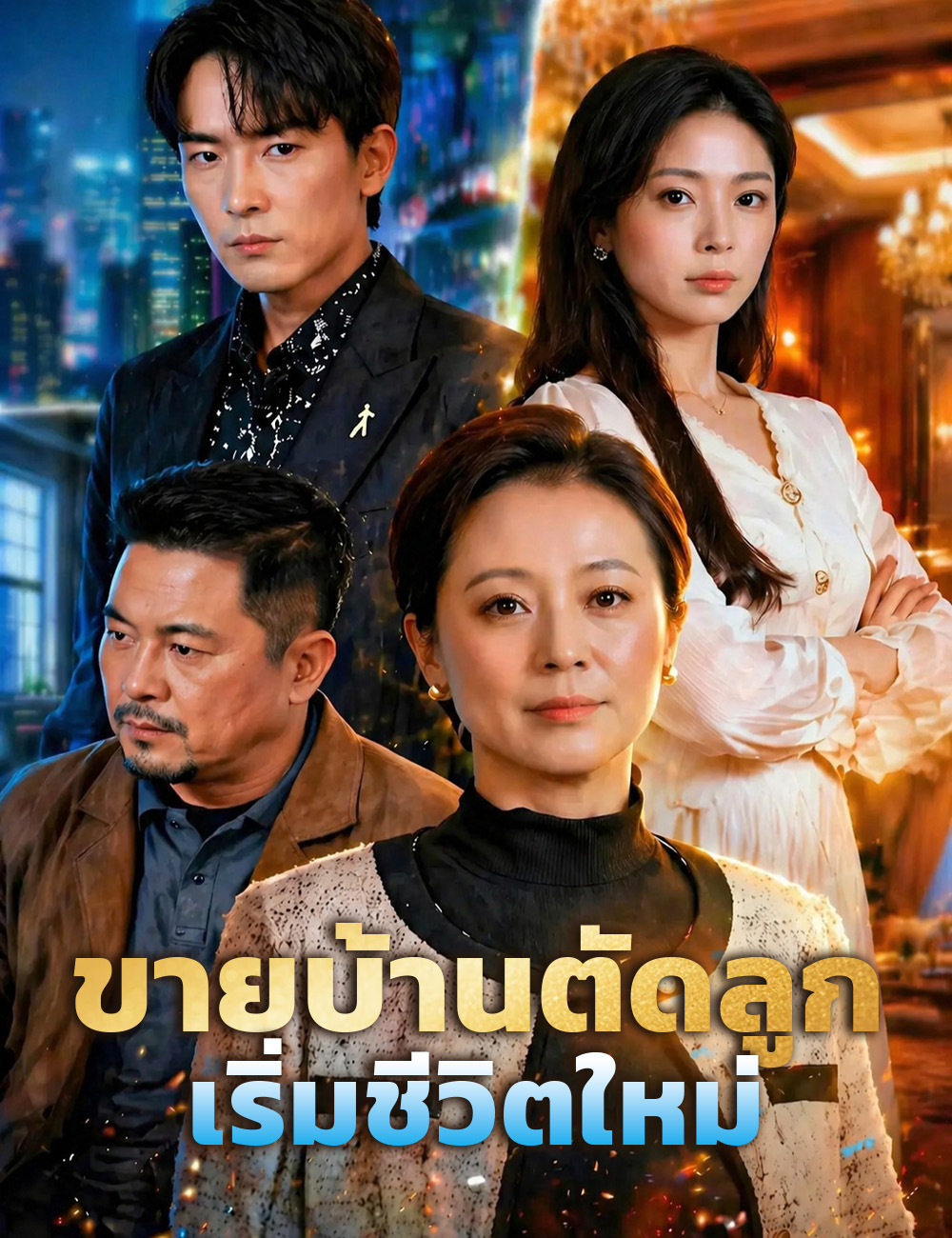 โปสเตอร์ ขายบ้านตัดลูก เริ่มชีวิตใหม่