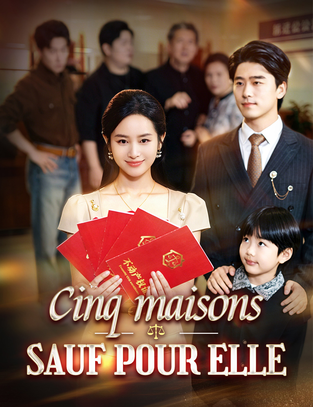 Cinq maisons, sauf pour elle