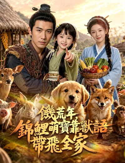饑荒年，錦鯉萌寶靠獸語帶飛全家