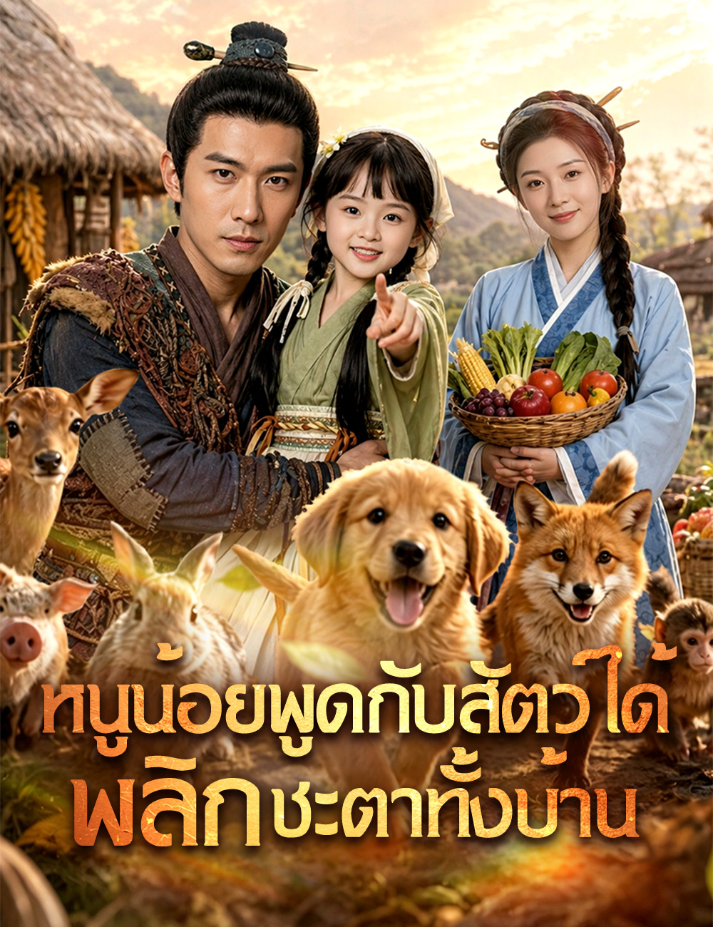 โปสเตอร์ หนูน้อยพูดกับสัตว์ได้ พลิกชะตาทั้งบ้าน