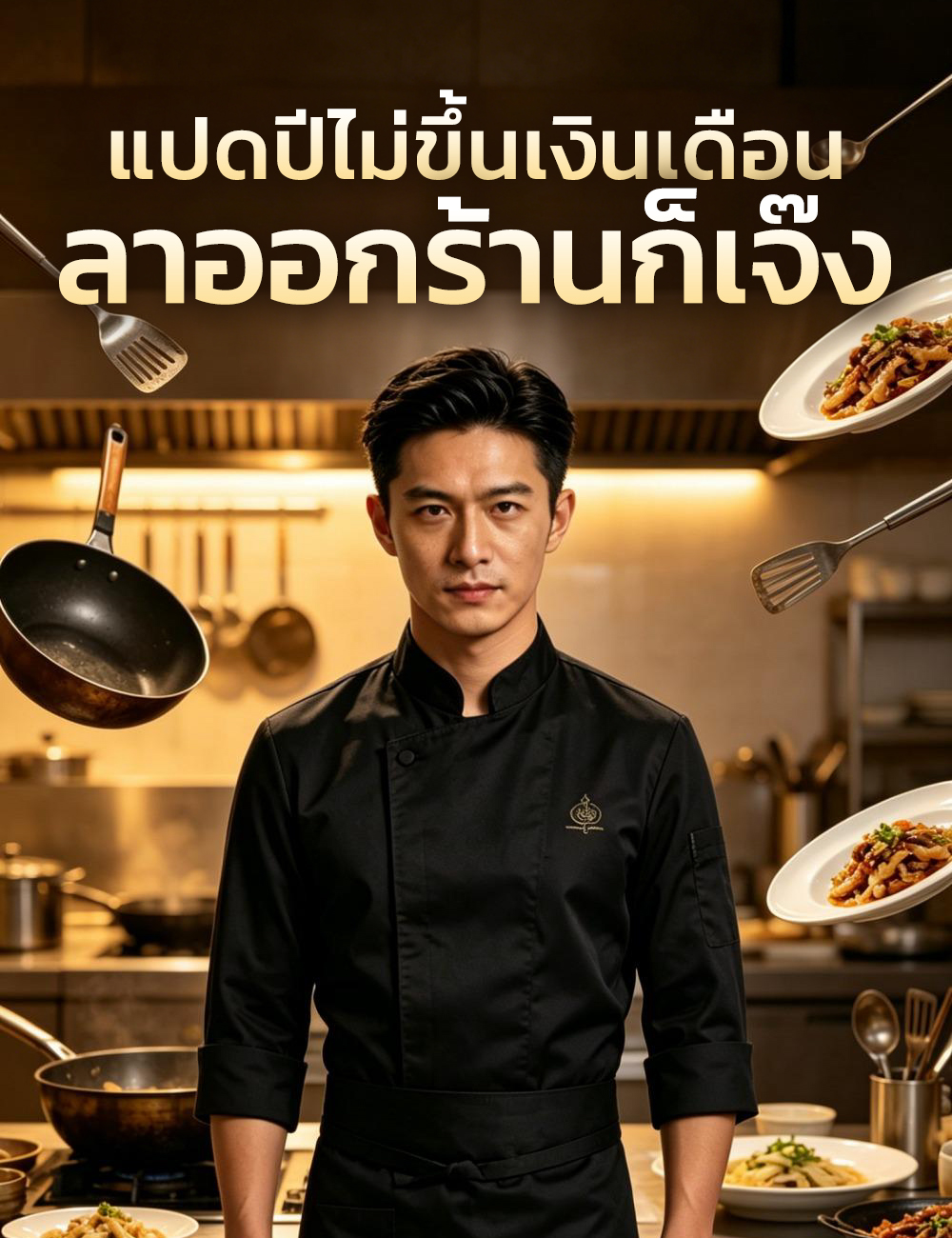 โปสเตอร์ แปดปีไม่ขึ้นเงินเดือน ลาออกร้านก็เจ๊ง(ฉบับพากย์ )