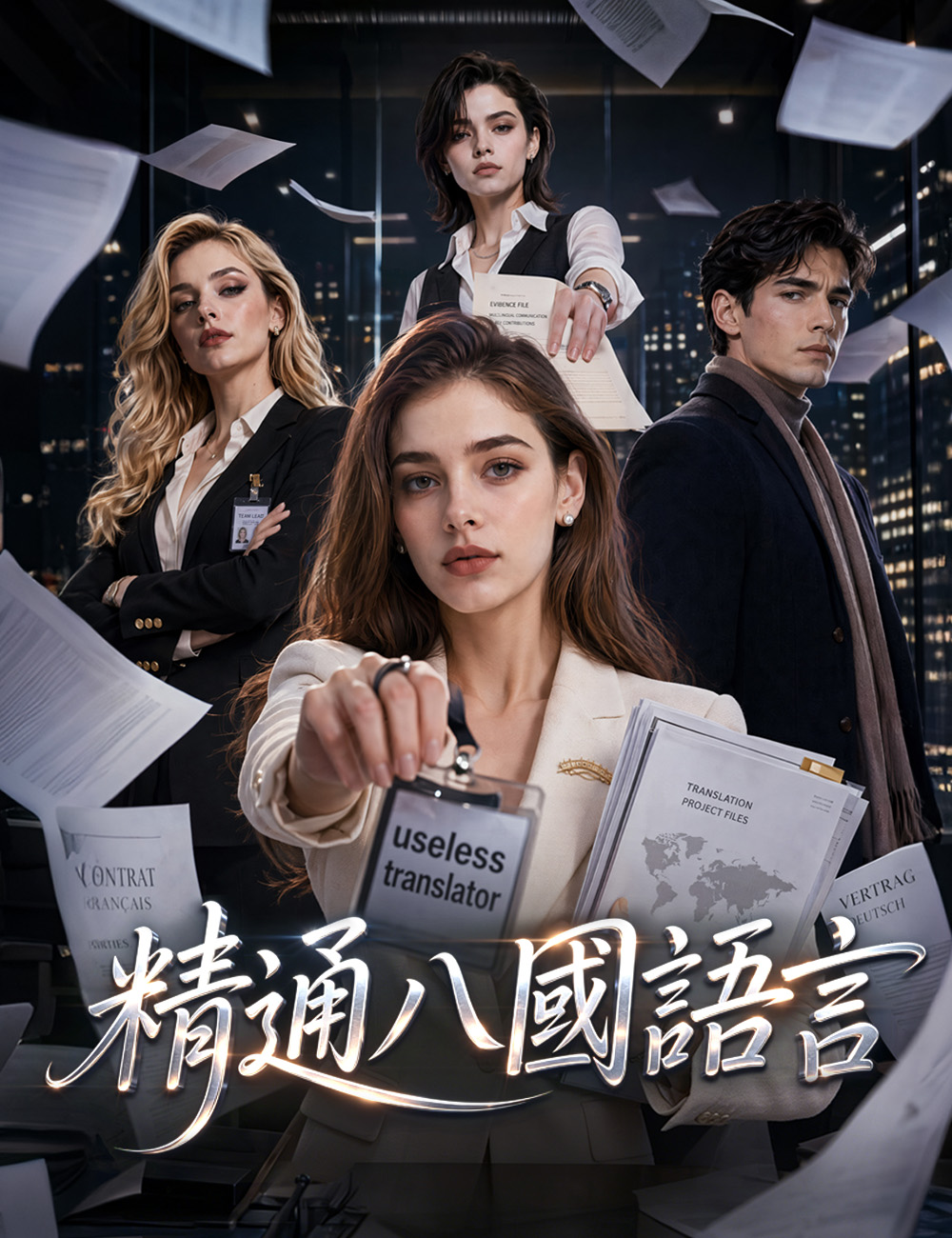 精通八國語言
