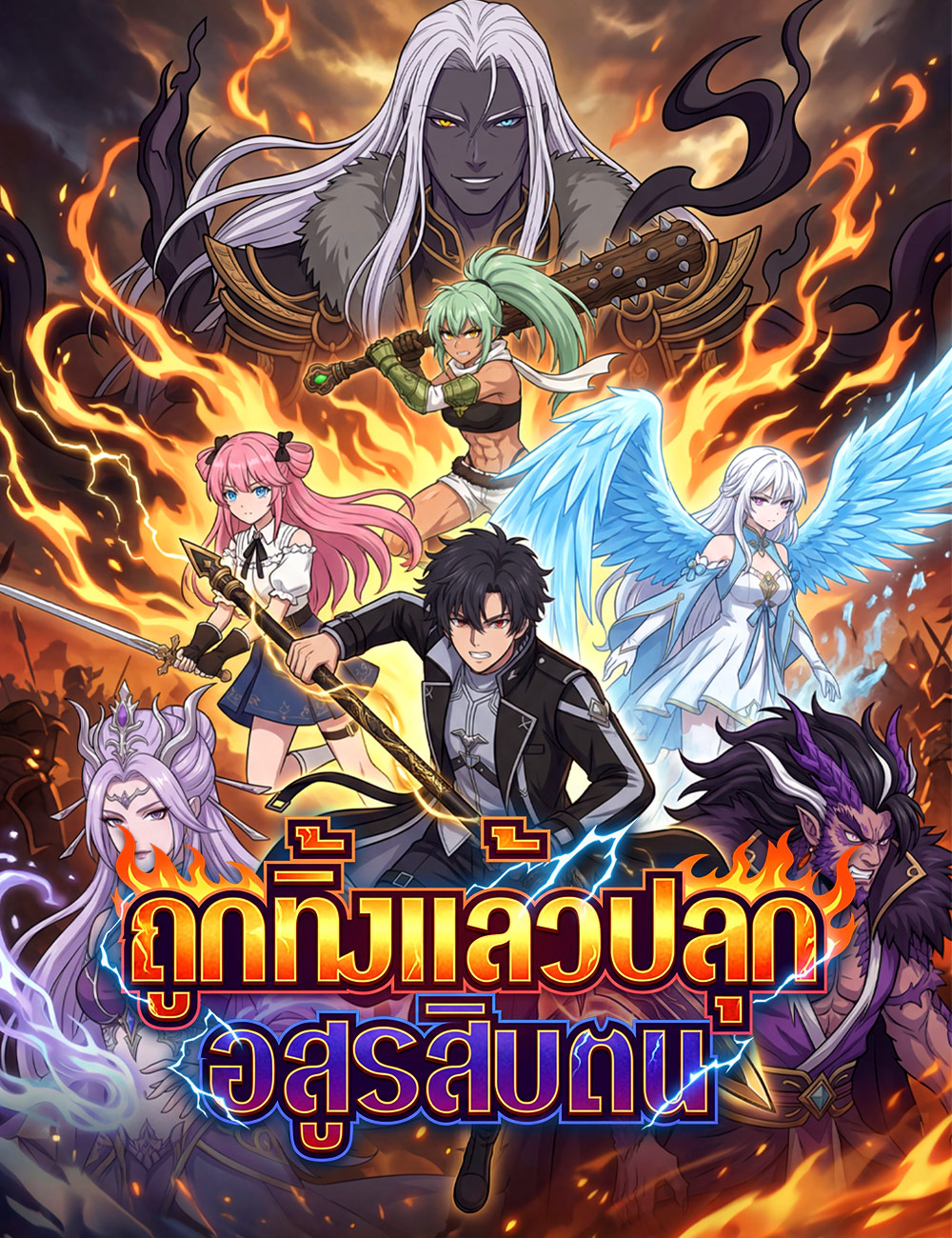 โปสเตอร์ ถูกทิ้งแล้วปลุกอสูรสิบตน