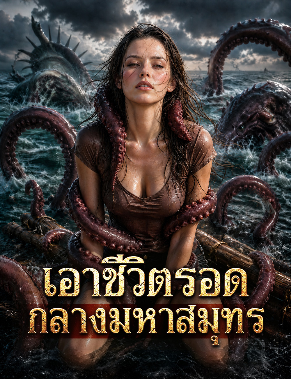 โปสเตอร์ เอาชีวิตรอดกลางมหาสมุทร