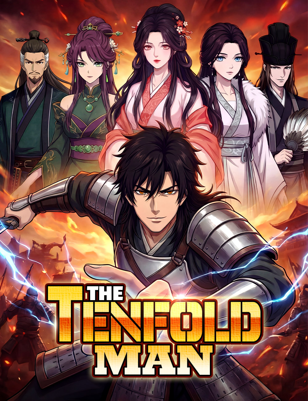 Poster The Tenfold Man