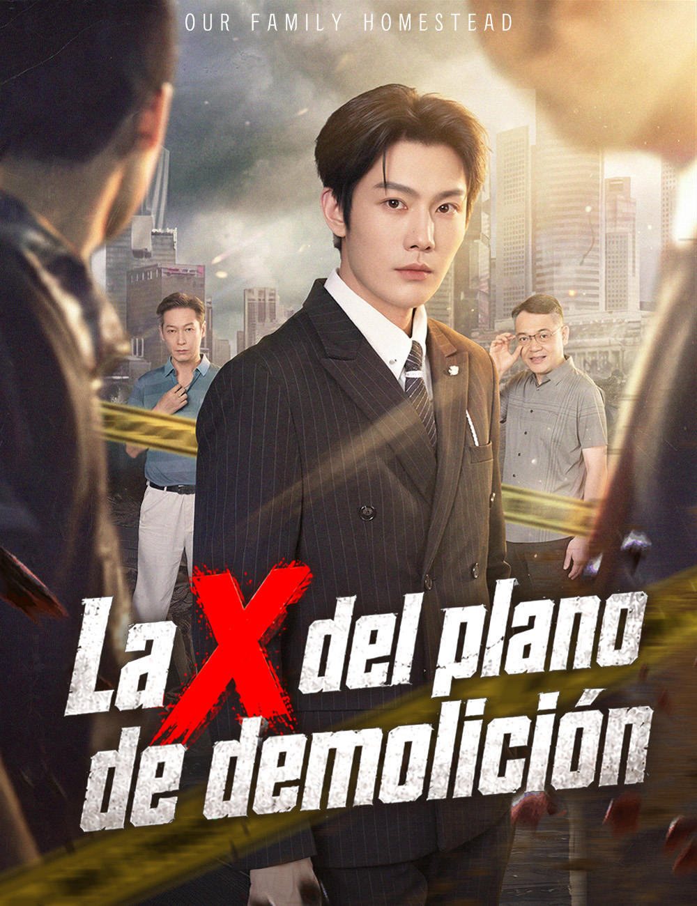La X del plano de demolición