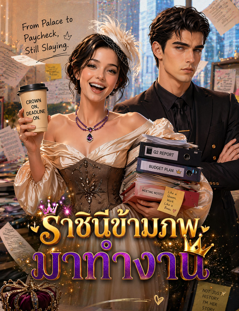 โปสเตอร์ ราชินีข้ามภพมาทำงาน