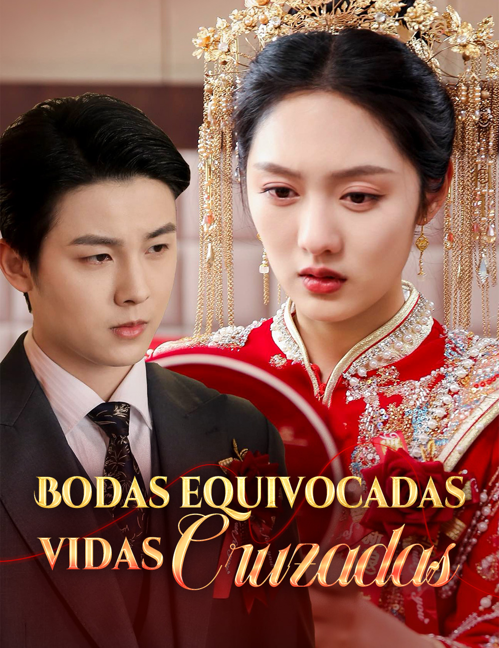 Bodas equivocadas, vidas cruzadas portada — ver los 63 episodios gratis en HD