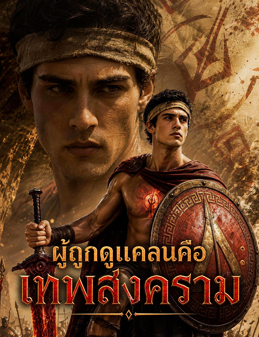 โปสเตอร์ ผู้ถูกดูแคลนคือเทพสงคราม