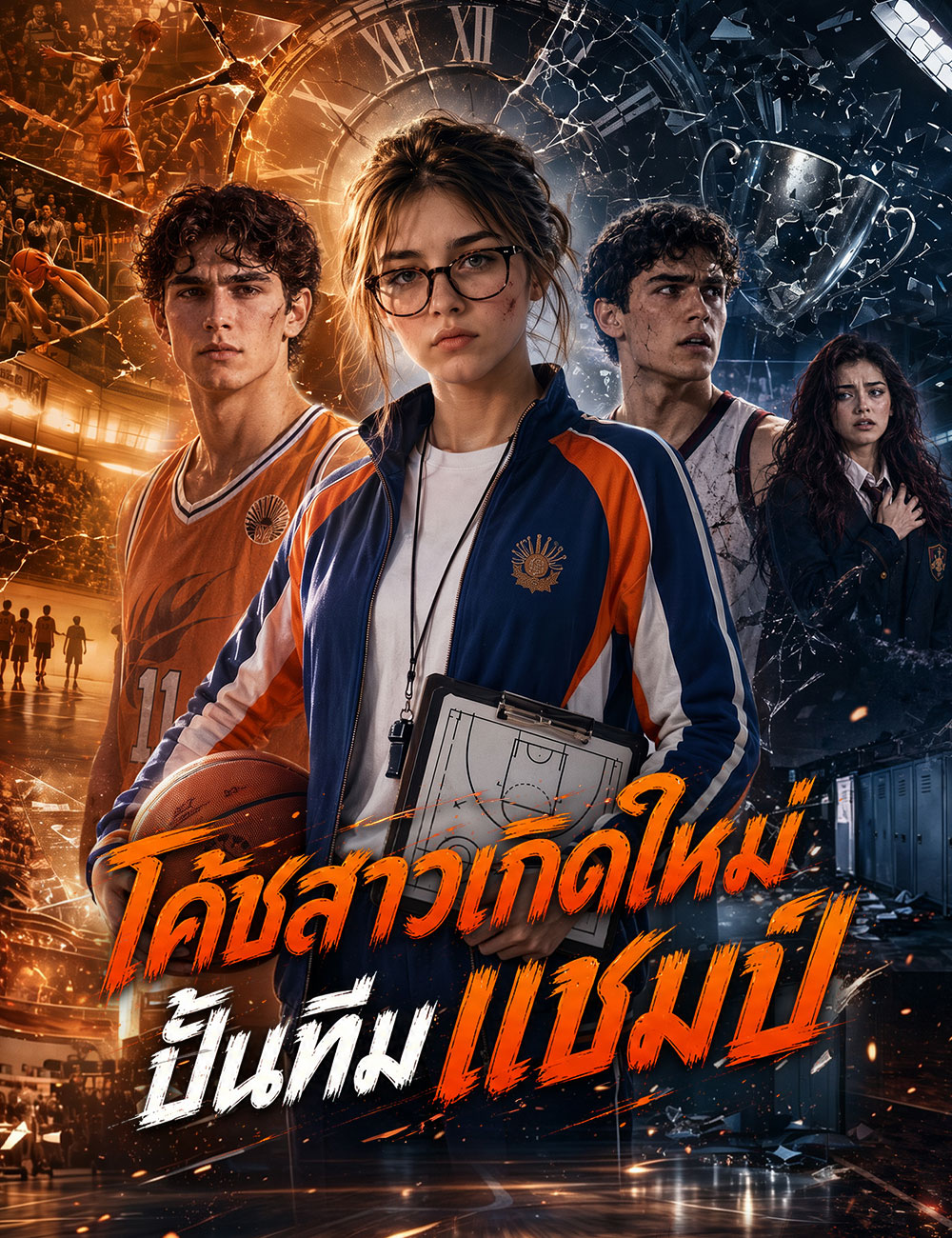 โปสเตอร์ โค้ชสาวเกิดใหม่ ปั้นทีมแชมป์